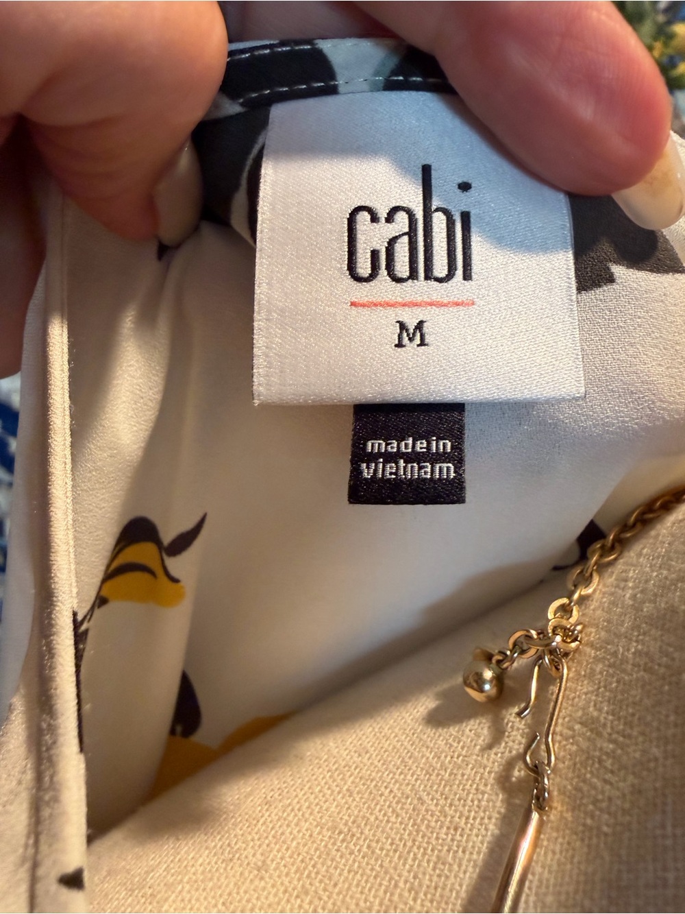 Cabi Birdwatcher Top Size M - Picture 4 of 6
